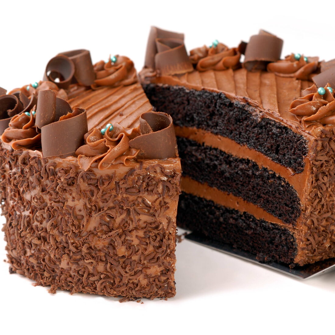 Midnight Fudge Cake (Eggless) Available at Labonel Fine Baking